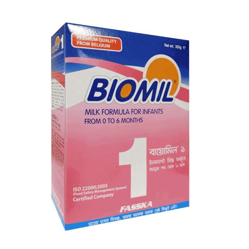 Biomil 1 Milk Powder (0-6 months) 350 gm Biomil 1 Milk Powder (0-6 months) 350 gm - Image 1