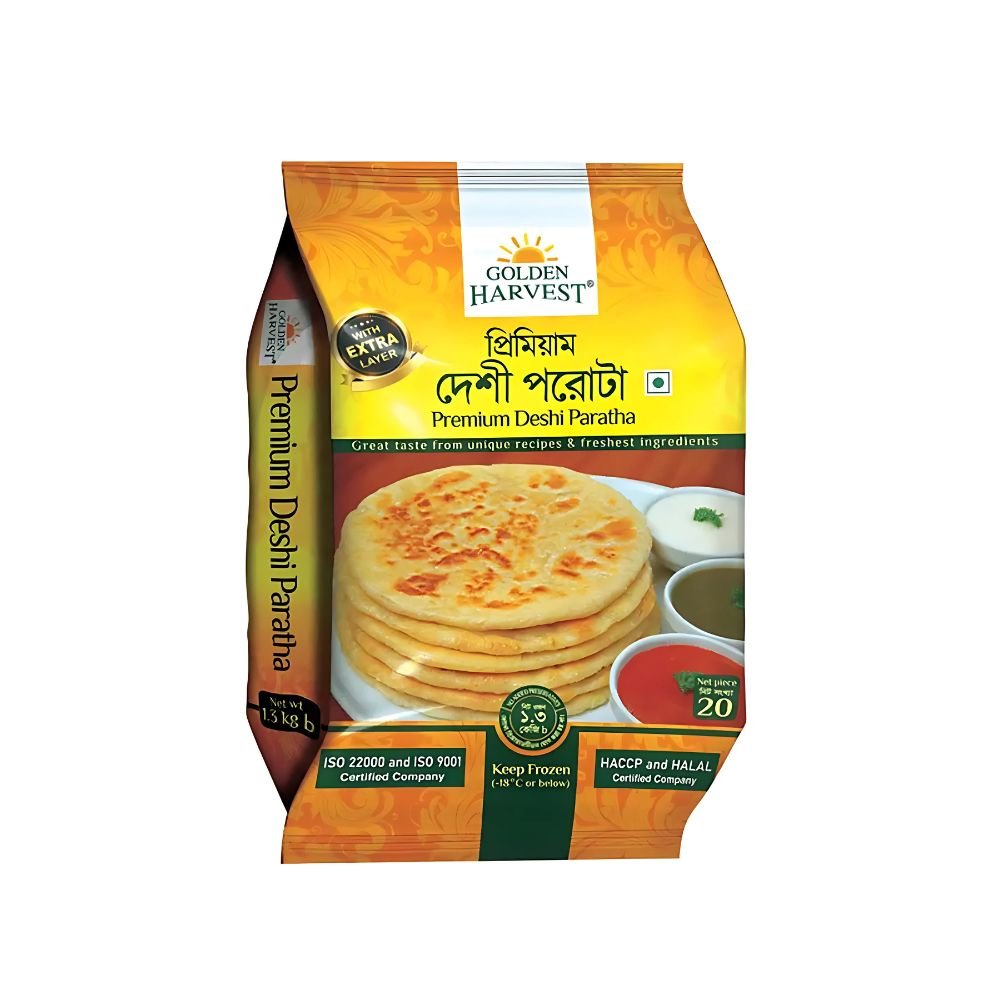 Golden Harvest Premium Deshi Paratha 1300 gm Golden Harvest Premium Deshi Paratha 1300 gm - Image 1